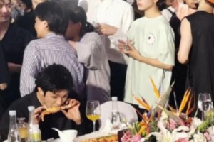 林墨《创造营2021》庆功宴专注干饭引热议